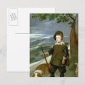 Carte Postale Prince Balthasar Carlos (Devant / Derrière)