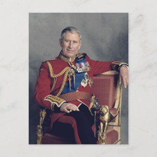 Carte Postale Prince Charles III 2018