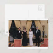 Carte Postale Prince_Charles,_Princess_Diana,_Nancy_Reagan,_et_ (Devant / Derrière)