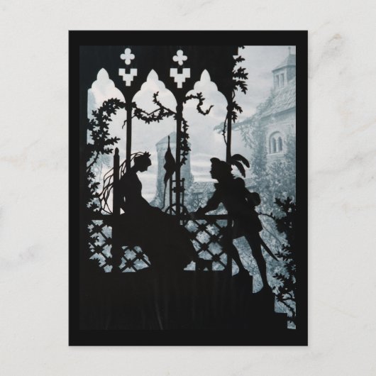 Carte Postale Prince Charming et Princesse (Devant)