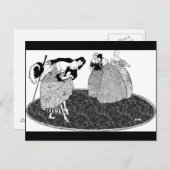 Carte postale Prince Charming Vintage Cinderella (Devant / Derrière)