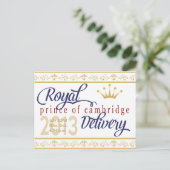 Carte postale Prince de Cambridge (Debout devant)