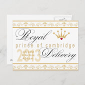 Carte postale Prince de Cambridge (Devant / Derrière)