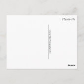 Carte Postale Prince de grenouille (Dos)