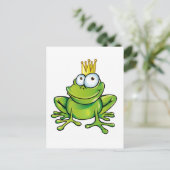 Carte Postale prince de grenouille (Debout devant)