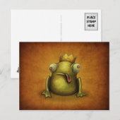 Carte Postale Prince de grenouille (Devant / Derrière)
