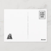 Carte Postale Prince de grenouille (Dos)