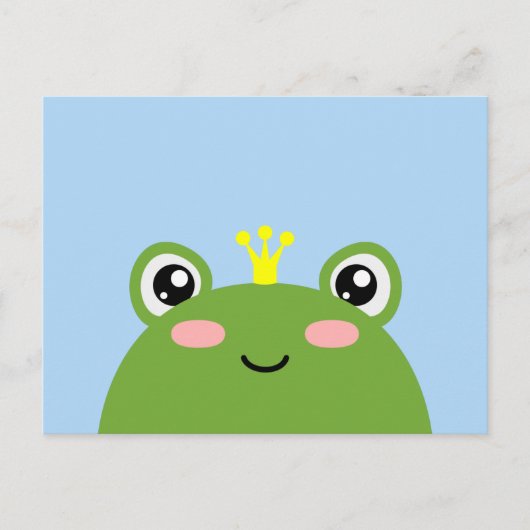 Carte Postale Prince de grenouille (Devant)