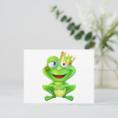 Carte Postale Prince de grenouille baisé (Debout devant)