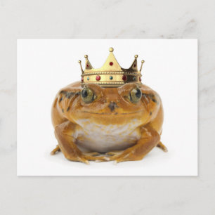 Carte Postale Prince de grenouille - devant