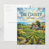 Carte Postale Prince Edward County Canada (Devant / Derrière)