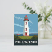 Carte Postale Prince Edward Island Lighthouse Travel (Debout devant)