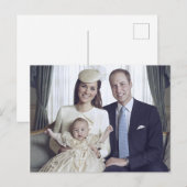 Carte Postale Prince George baptême Oct 2013 stylisé (Devant / Derrière)