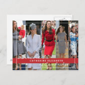 Carte Postale Prince George de Kate Middleton (Devant / Derrière)