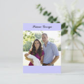 Carte Postale Prince George Kate William Royal Baby (Debout devant)