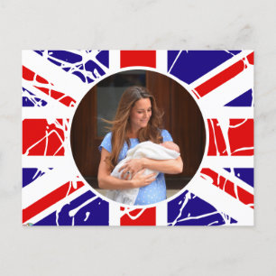 Carte Postale Prince George Royal Baby