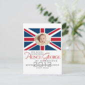 Carte Postale Prince George - William & Kate (Debout devant)