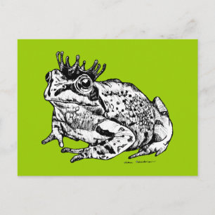 Carte Postale Prince grenouille