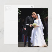 Carte Postale Prince Harry et Meghan Markle Mariage royal (Devant / Derrière)