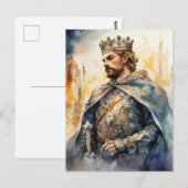 Carte Postale Prince médiéval (Devant / Derrière)