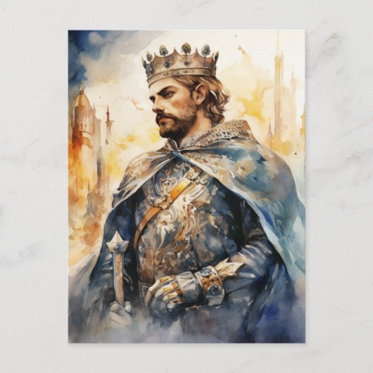 Carte Postale Prince médiéval (Devant)