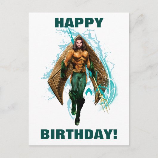 Carte Postale Prince Orin With Aquaman Logo d'Aquaman | (Devant)