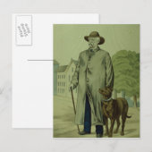 Carte Postale Prince Otto von Bismarck à Friedrichsruh (Devant / Derrière)