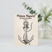 Carte Postale Prince Rupert (Colombie-Britannique) Affiche marin (Debout devant)