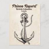 Carte Postale Prince Rupert (Colombie-Britannique) Affiche marin (Devant)