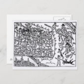 Carte Postale Prince Rupert se cachant dans un haricot (Devant / Derrière)