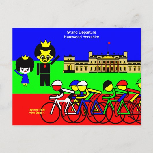 Carte Postale Prince William commence la phase 1 (Devant)