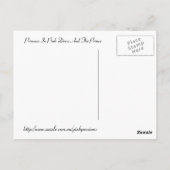 Carte Postale Princes En Robe Rose (Dos)