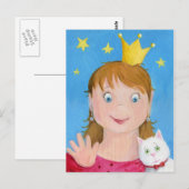 Carte postale Princess (Devant / Derrière)