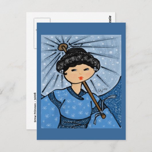 Carte postale Princess (Devant / Derrière)