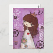 Carte postale Princess (Devant / Derrière)