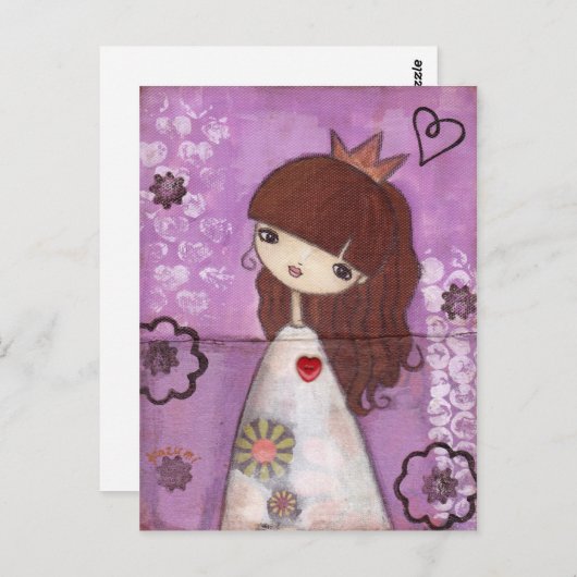 Carte postale Princess (Devant / Derrière)
