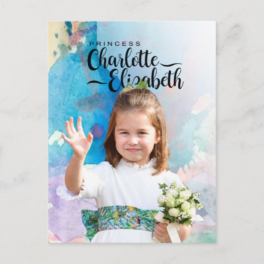 Carte postale Princess Charlotte Elizabeth 6e anni (Devant)