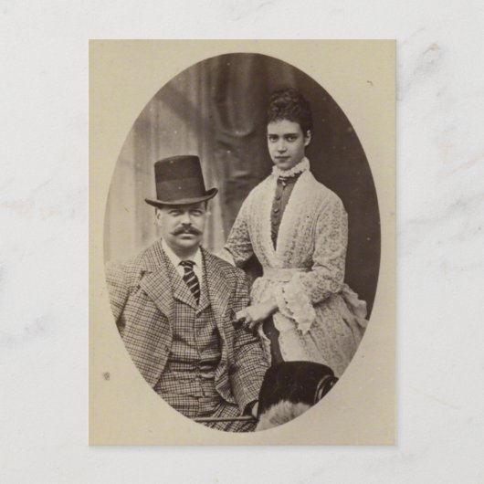 Carte Postale PRINCESS DAGMAR du Danemark et Alexander III #284 (Devant)