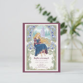 Carte Postale Princess Rapunzel Castle Tower Anniversaire (Debout devant)