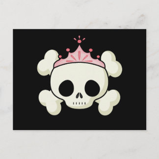 Carte Postale Princess Skull