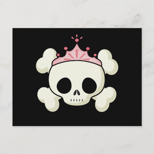 Carte Postale Princess Skull (Devant)