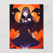 CARTE POSTALE PRINCESS VAMPIRE DES BATS - GOTHIQUE (Devant)