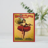 Carte Postale Princess Victoria Vintage Circus (Debout devant)