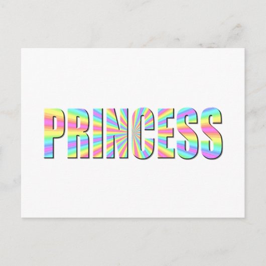 Carte Postale Princesse (Devant)