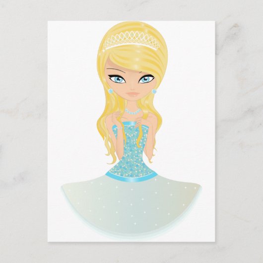 Carte Postale Princesse (Devant)