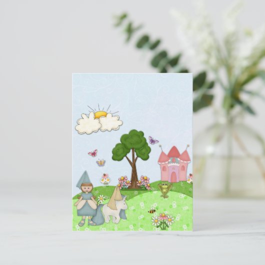 Carte Postale Princesse (Debout devant)