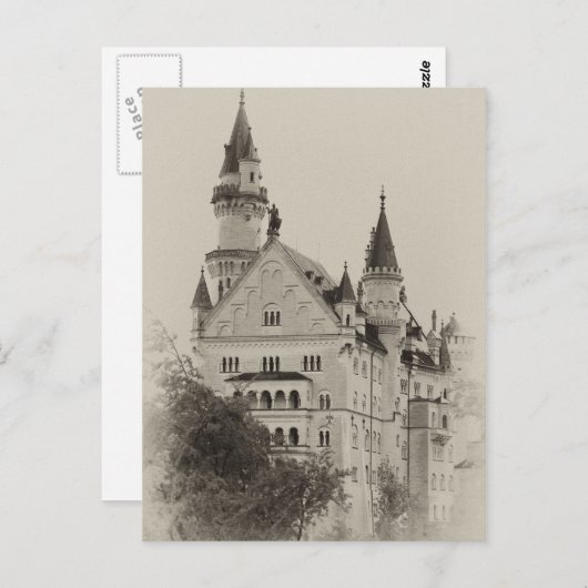 Carte Postale Princesse (Devant / Derrière)