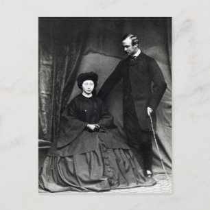 Carte Postale Princesse Alice et Prince Ludwig de Hesse, 1860