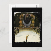 Carte Postale Princesse avec le Troll King (Devant / Derrière)