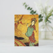 Carte Postale "Princesse Badoura" par Edmund Dulac (Debout devant)